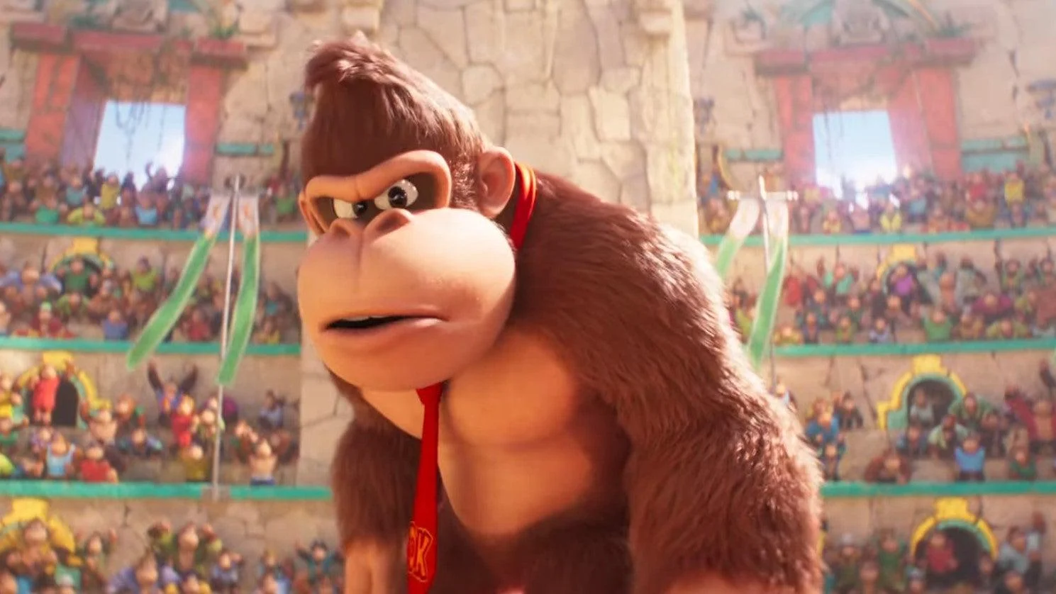 Donkey Kong in Super Mario Bros Trailer