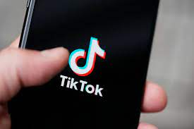 TikTok screen on mobile
