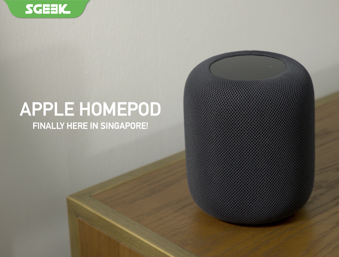 Apple Homepod Finally Available in Singapore