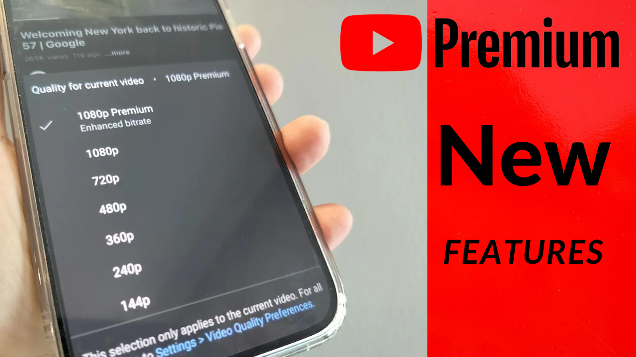 youtube premium new features
