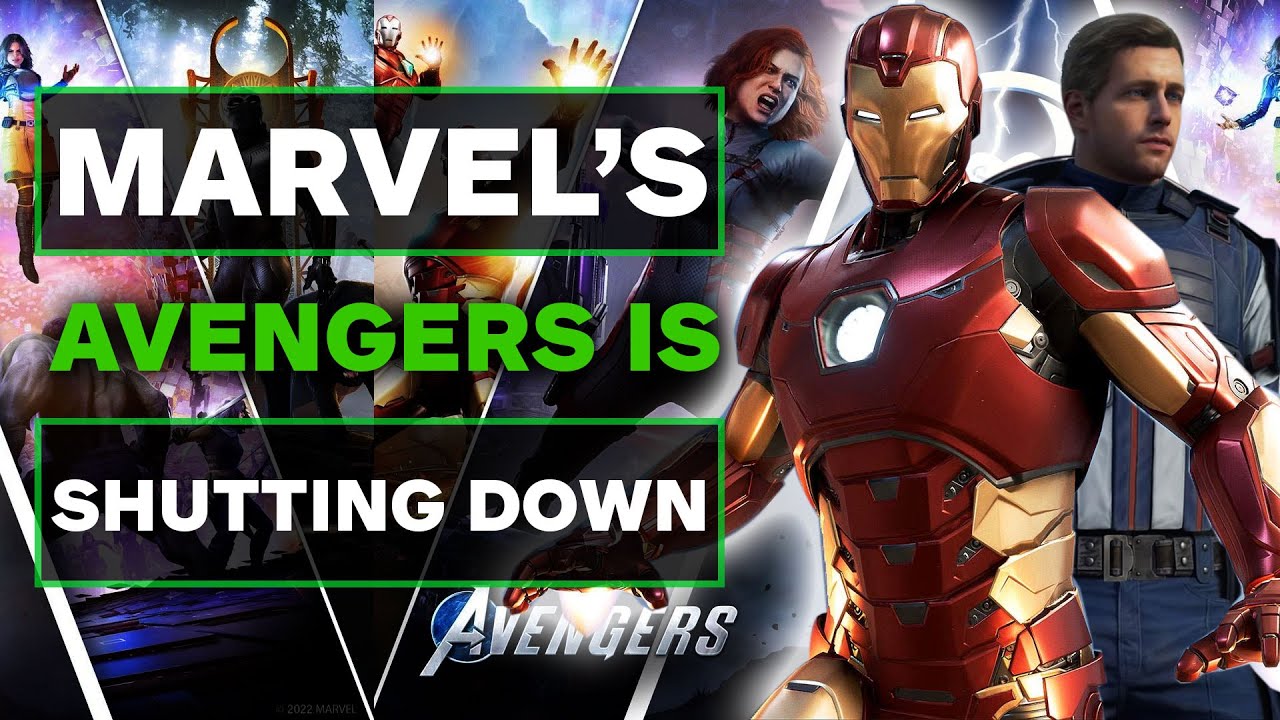 marvel avengers shutting down