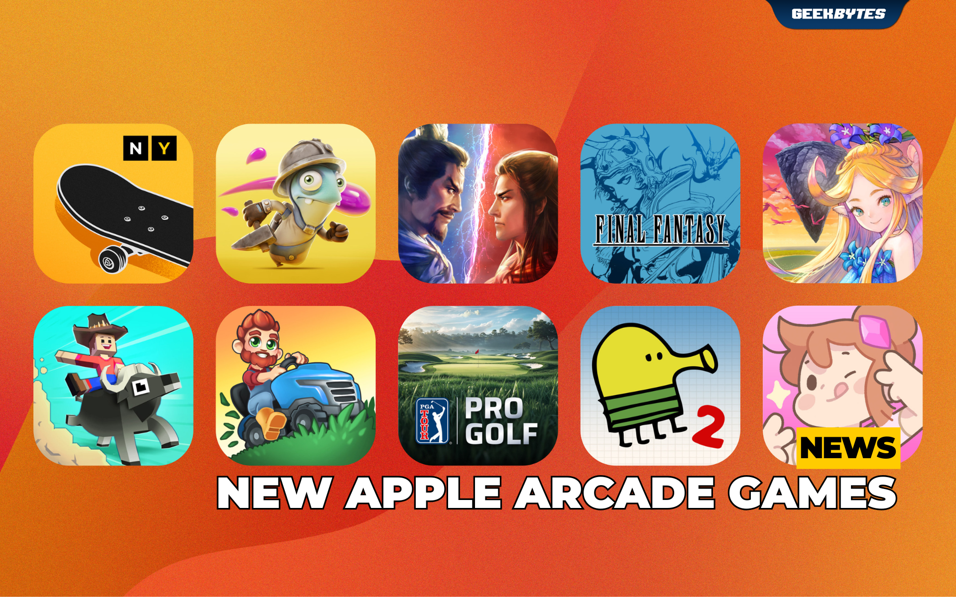 Apple Arcade New Games