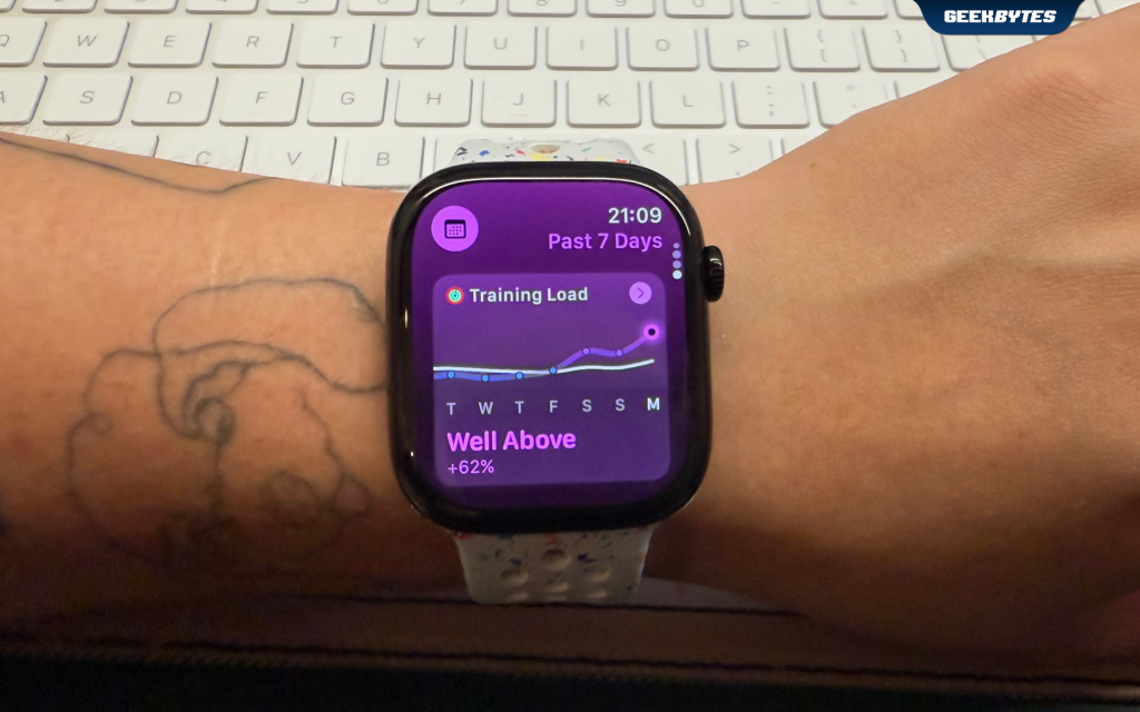 Apple Watch Training Load