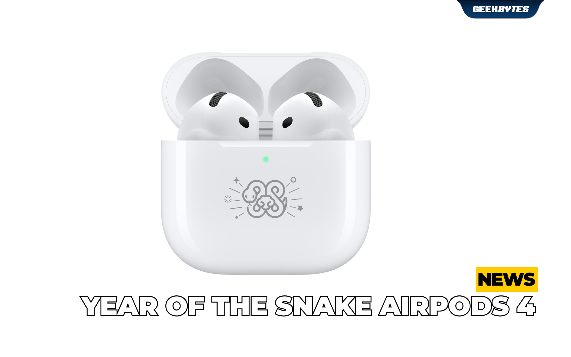 Apple Year of the Snake AirPods 4 ANC Cover