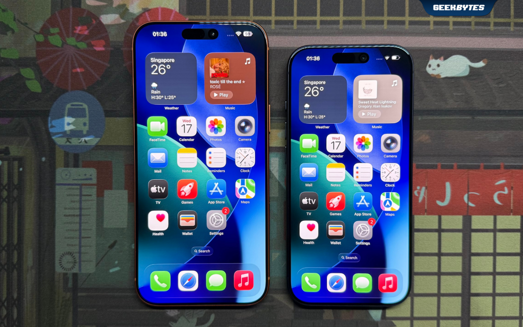 iPhone 17 Pro x Pro Max Display