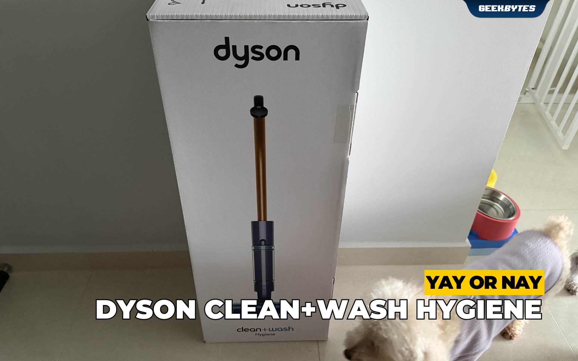 DYSON CLEAN+WASH HYGIENE COVER